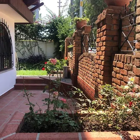A Summer House Is Close To The Sea With A Garden